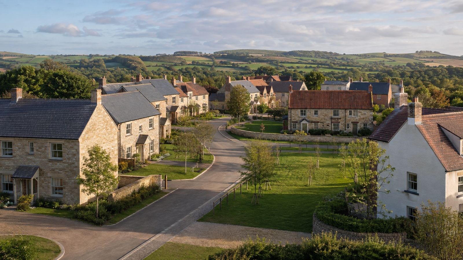 High-quality residential development in rural South West England