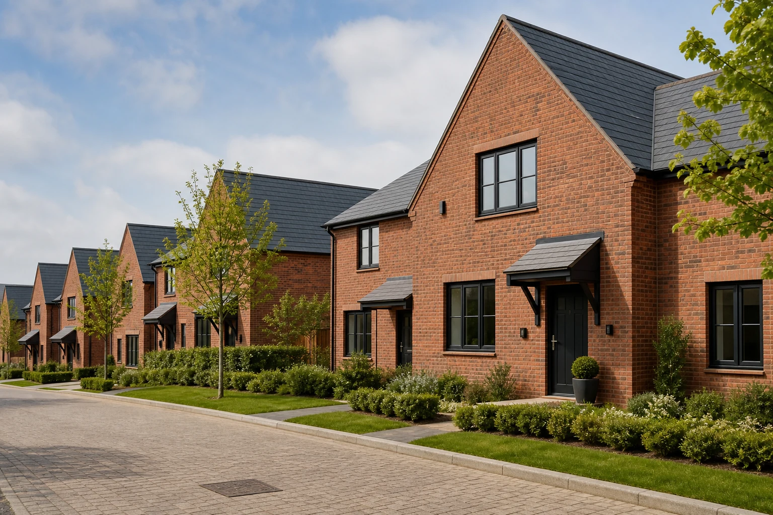 Completed UK residential development conveying dependable senior debt funding
